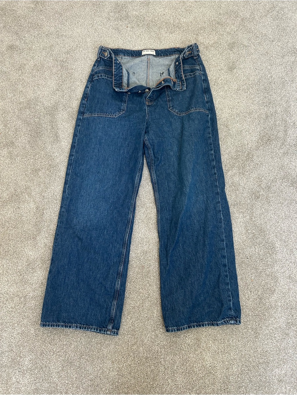 We the Free Palmer Cuffed Baggy Jeans - Picture 3 of 4